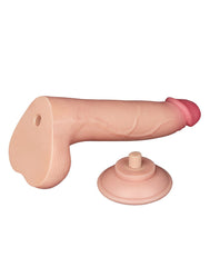 LoveToy - Skin-Schiebe-Dildo 20 cm (Ø 4 cm) - Nude