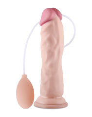 LoveToy - Soft Ejaculation Cock 21 cm - Spritzdildo - Nude