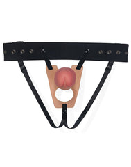 LoveToy - Strap-On Harness mit Dildo 22 cm - Nude