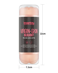 2: LoveToy - Virgin-Skin Blowout Double Side Stroker - Vagina and Ass