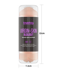 2: LoveToy - Virgin-Skin Blowout Double Side Stroker - Vagina and Mouth