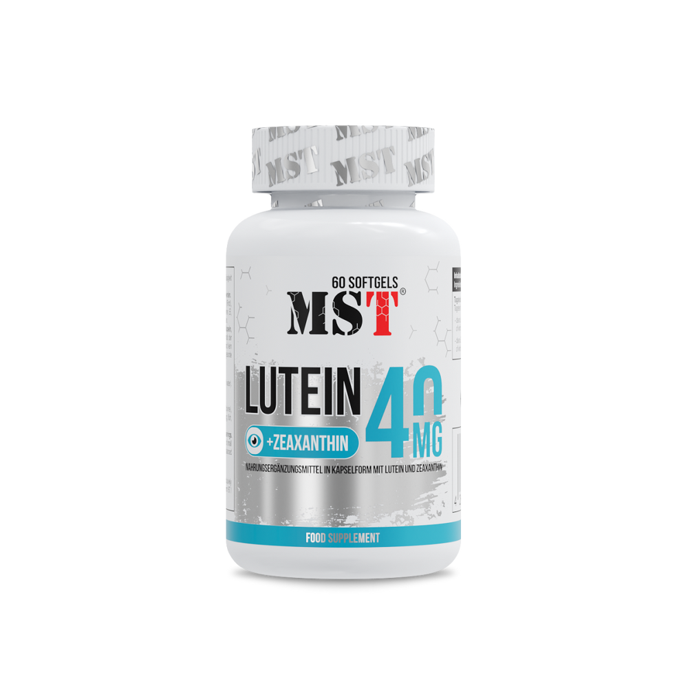Lutein 40mg + zeaxanthin 60 softgels