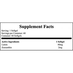 Lutein Forte - 60softgels.