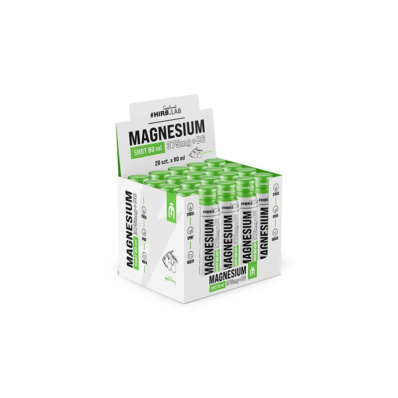 Magnesium + B6 Shot - 80ml - Apple & Cherry x20 (20 shots)