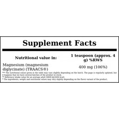 Magnesium Bisglycinate Powder - 227g x12