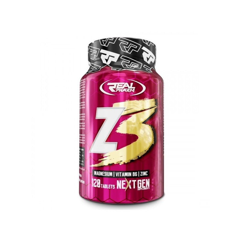 Magnez + Cynk + Witamina B6 - 120tabs.