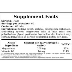 Magnesium Forte - 60 Tabletten.