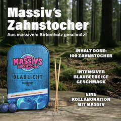Massivs Zahnstocher - Blueberry Ice