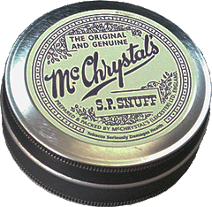 Mc Chrystal Snuff Tin 12x4.4g
