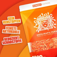 MedusaFilters - 1000er Pack - SUNSET
