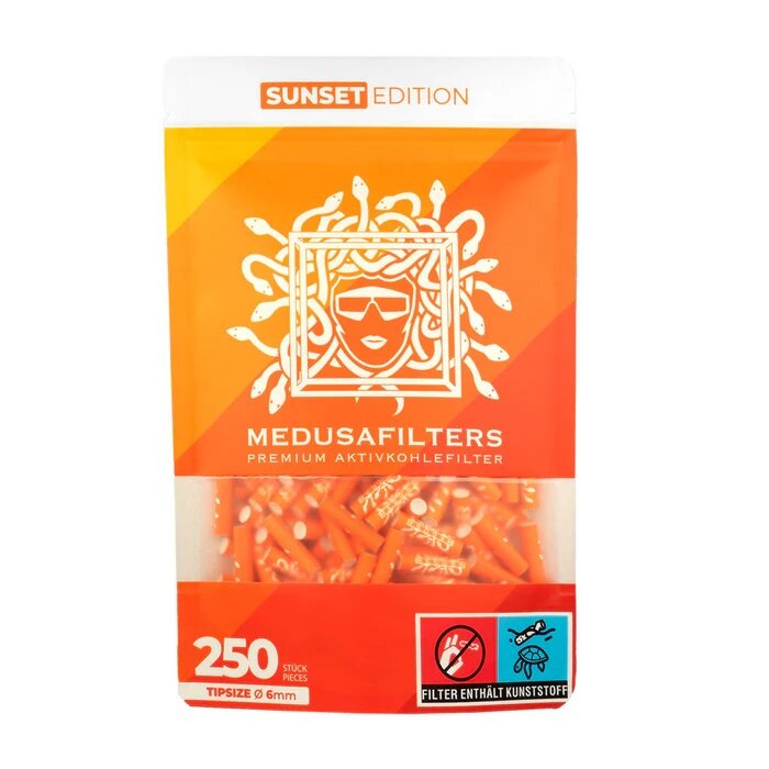 MedusaFilters - 250er Pack - SUNSET