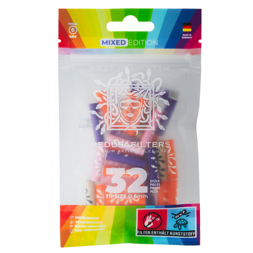 MedusaFilters - 32er Pack - MIXED