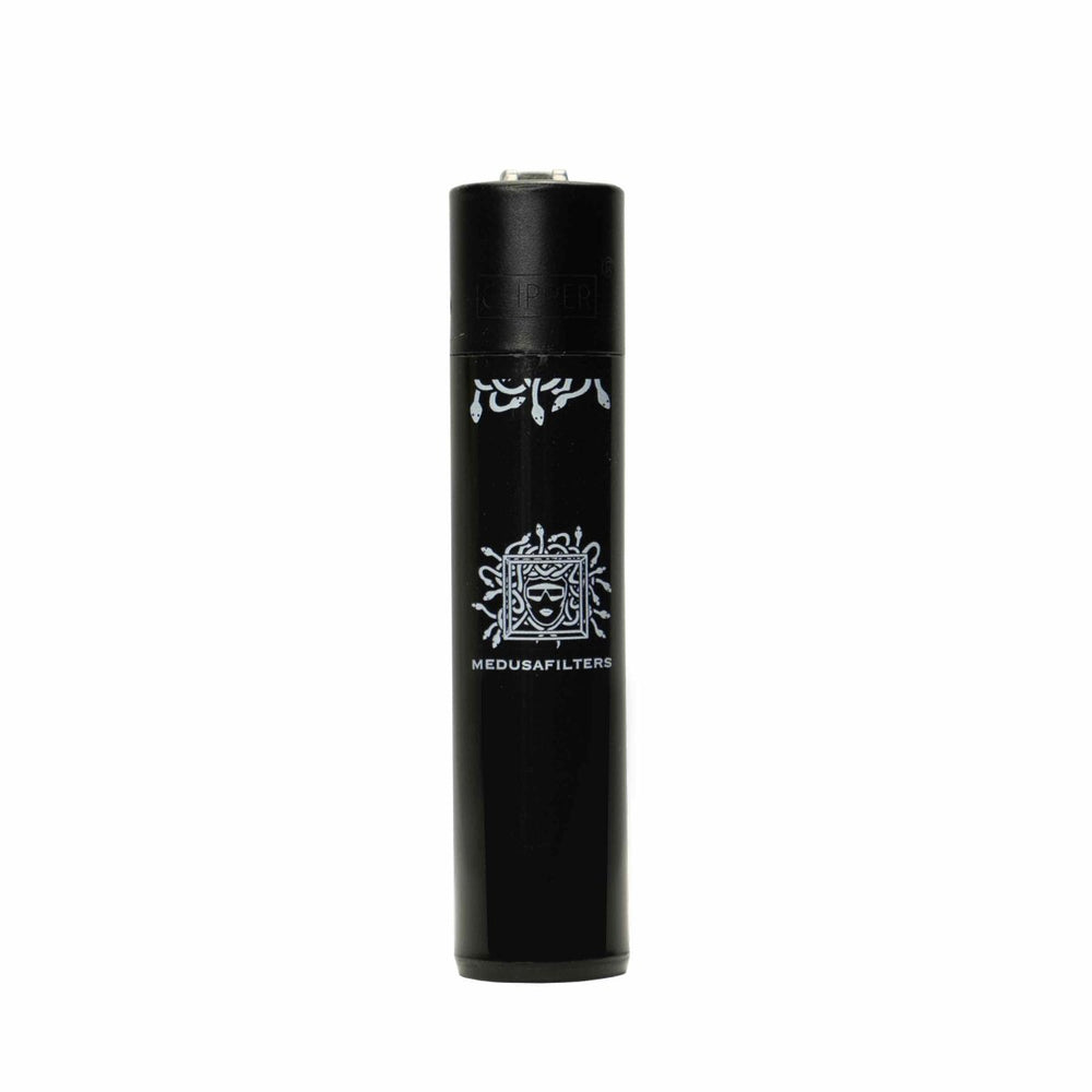 MedusaFilters - Clipper Feuerzeug - Black Edition - 1 Stück