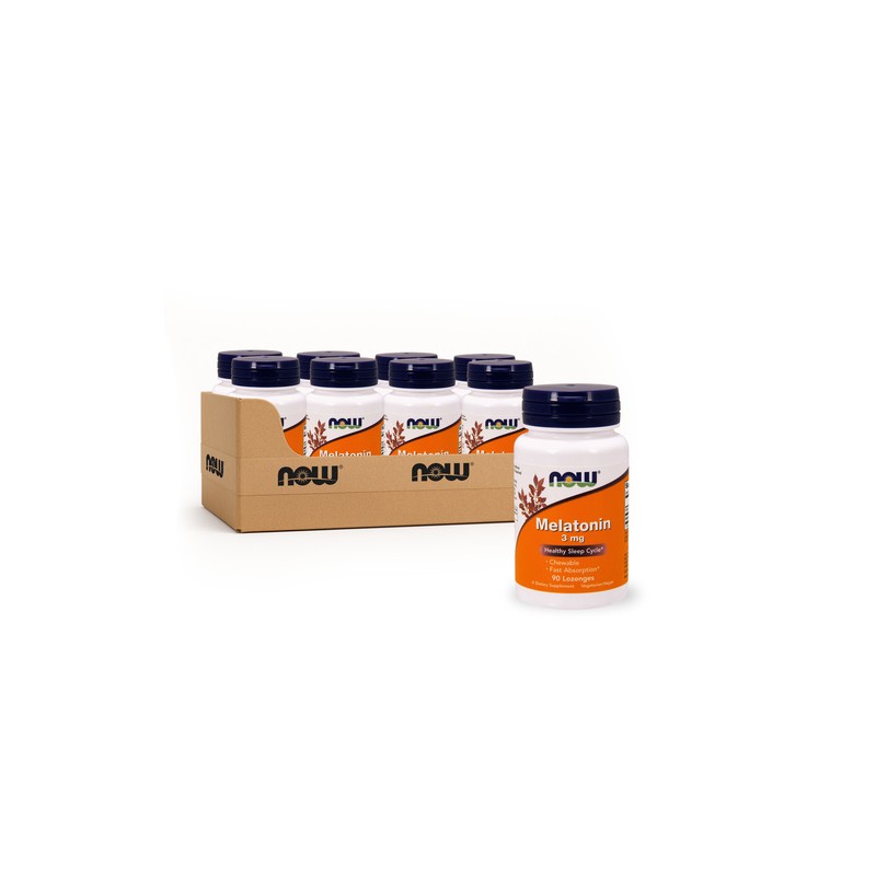 Melatonin 3mg - 90 lozenges x12