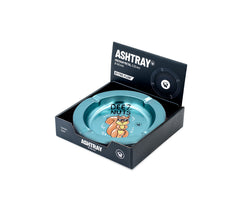 Metal Ashtray - 135mm - Deez Nutz metallic - Display - 6 Stück