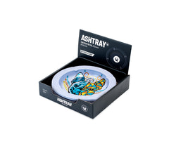 Metal Ashtray - 135mm - Geometrical Animals 2 1/4 metallic - Display - 6 Stück