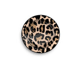 Metal Ashtray - 135mm - Leopard metallic - Display - 6 Stück