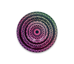 Metal Coffeeshop Ashtray - 136mm - Trippy #3