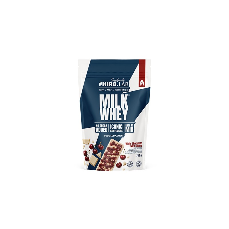 Milk Whey - 700g - White Chocolate Cherry