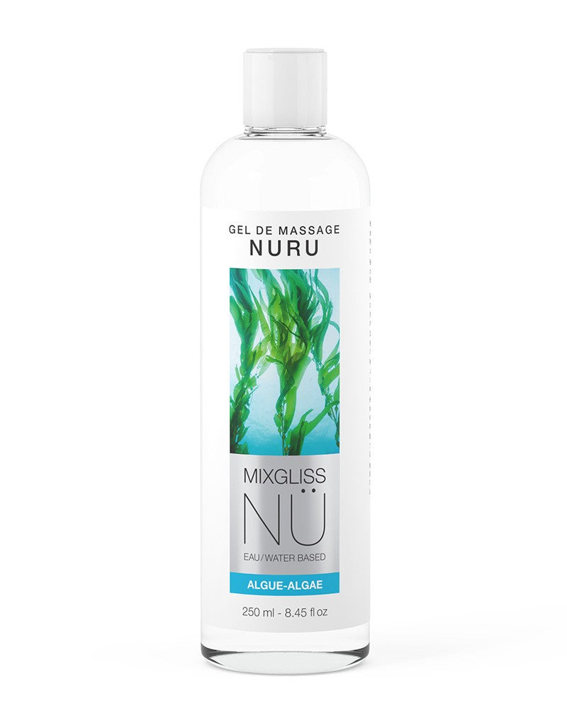 1: Mixgliss - NU Algue - 2-in-1 Massagegel und Gleitmittel auf Wasserbasis - 250 ml