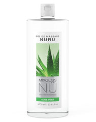Mixgliss - NU Aloe Vera - 2-in-1 Massagegel und Gleitmittel auf Wasserbasis - 1000 ml