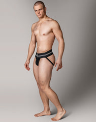 MM - Jockstrap - Schwarz (7,5 cm / 3 Zoll)