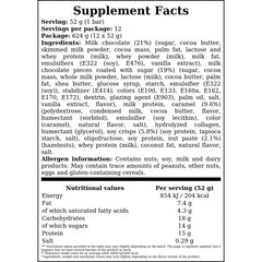 M&M's Crispy HIProtein Bar - 52g - Milk Chocolate x12 - Rabatt