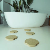 * MOES Stepping - Shells, Sand Yellow, 5 Teile