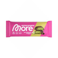 More Protein Satisbites Milk Chocolate Pistachio 2x25g