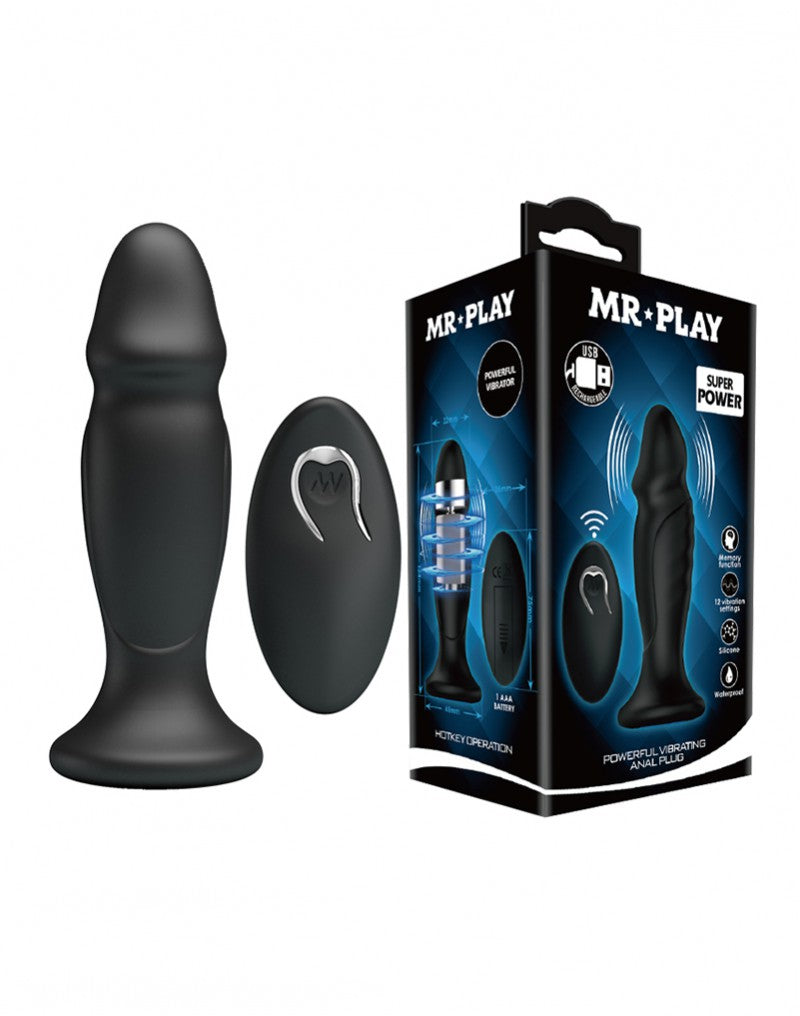 Mr. Play - Potente Plug Anal
