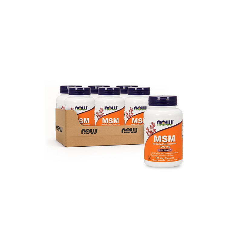 MSM 1000mg - 120 vcaps x12