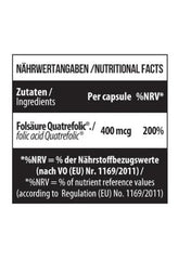 MST - Folate 400 Quatrefolic 90 Kapseln