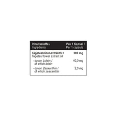 MST - Lutein+Zeaxanthin 40mg - 60 Caps