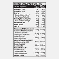 MST - Glucosamine Chondroitine MSM + HYALURON - 90 Tabletten