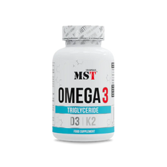 MST - Omega 3 500 mg D3 + K2 120 Softgels