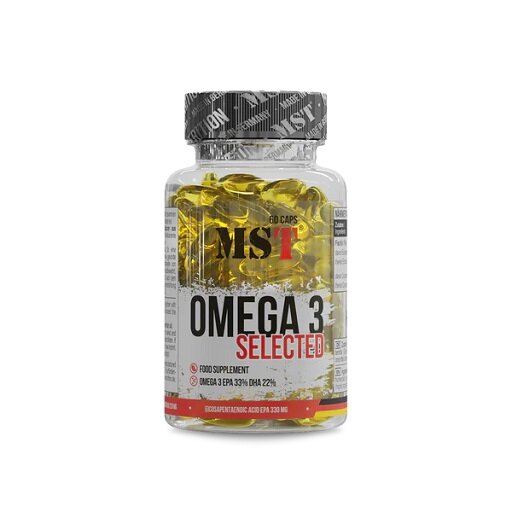 MST - Omega 3 Selected 60 Kapseln