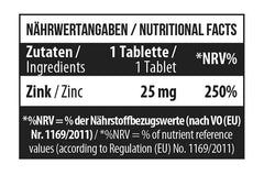 MST - Zinc Chelate Bisglycinate 180 Tabletten