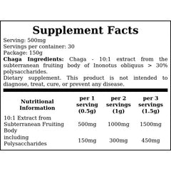 Mushroom CHAGA - 150g