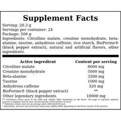 Mutant ALL-IN - 500g - Fruit Punch