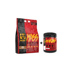 Mutant Mass - 6800g - Triple Chocolate + CreaKong CX8 - 249g - Natural