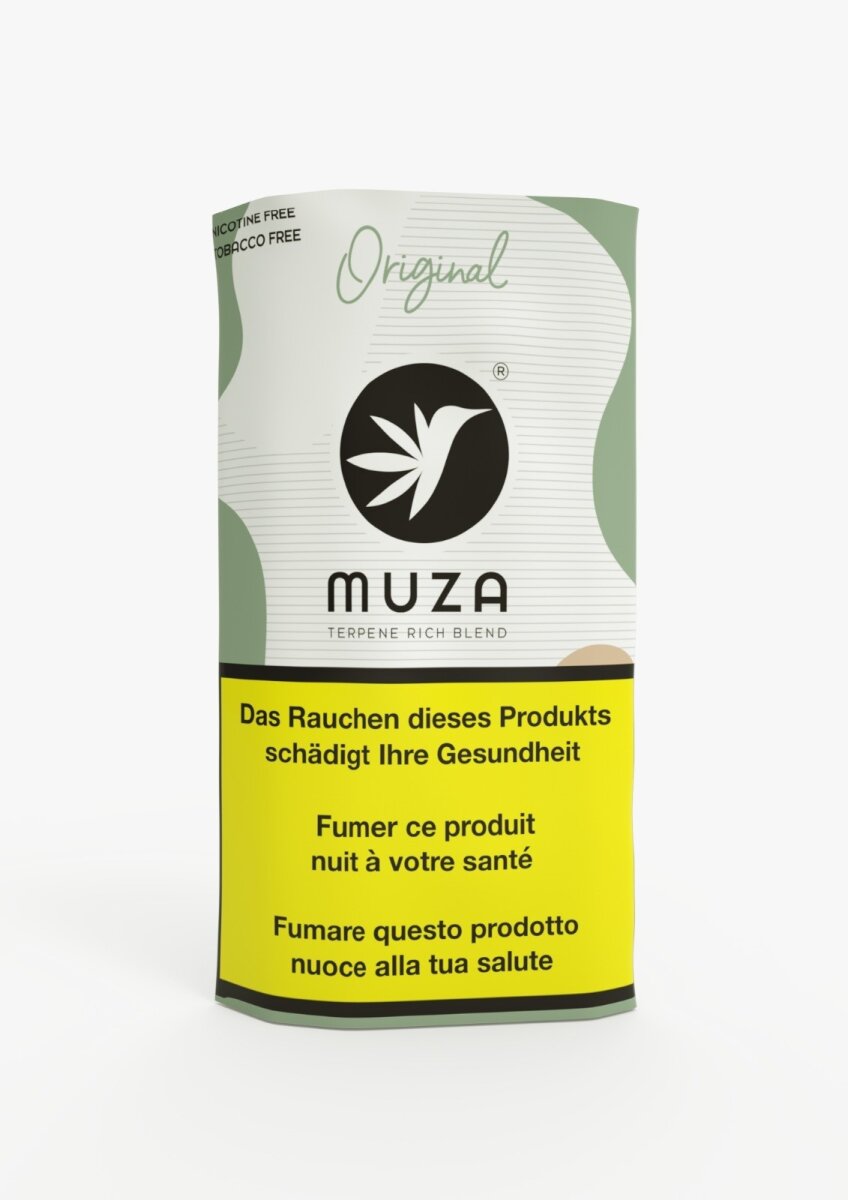 MUZA - HEMP Original - KIOSK-Einheit - 10g - Nikotinfreier Tabakersatz - 1 Stück