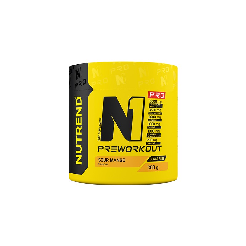 N1 PRO PreWorkout - 300g - Sour Mango