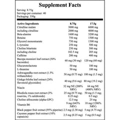 Napalm Pre-Contest Pumped - 350g - Mango Lemon