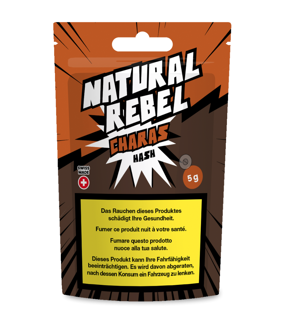 Natural Rebel CBD Hash, Charas 5g