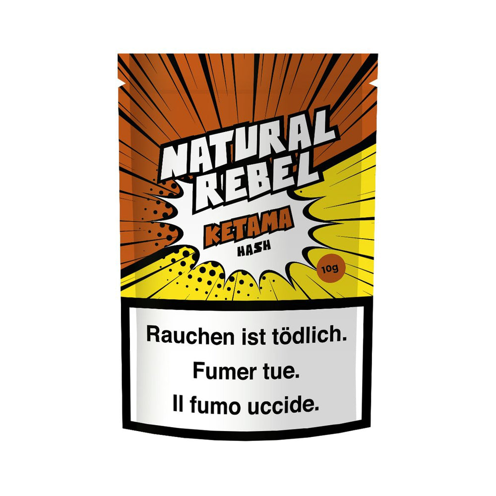 Natural Rebel CBD Hash, Ketama, 10g