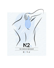 NIYA - NIYA 2 - Massagegerät für Paare - Hellblau