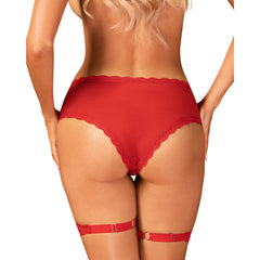 OB Belovya garter panties red