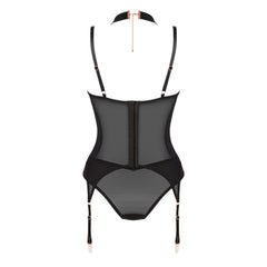 OB Brasica corset & panties black