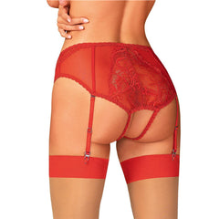 OB Dagmarie garter panties red