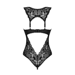 OB Donna Dream crotchless teddy black